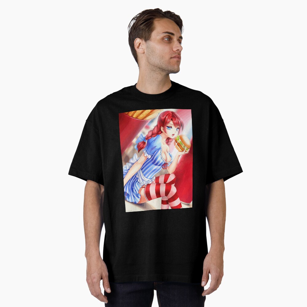 Vista previa del artículo con la obra «Camiseta oversize», diseñado y vendido por FotoLibreStudio.
