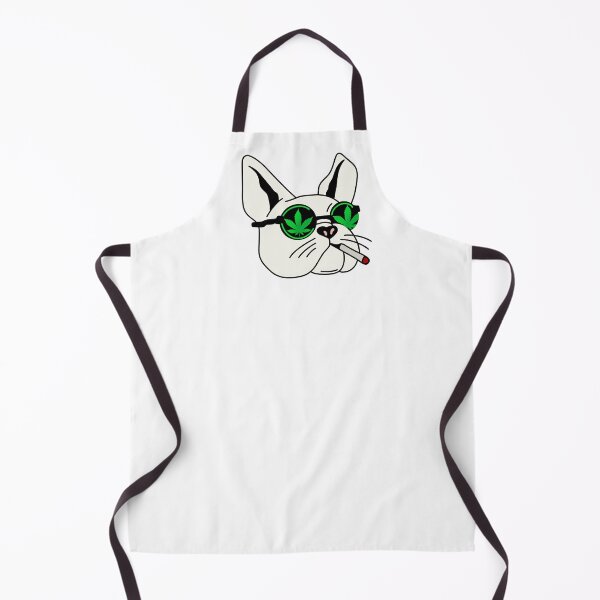 Item preview, Smoking French Bull Dog designed and sold by ArcherAshleyArt.