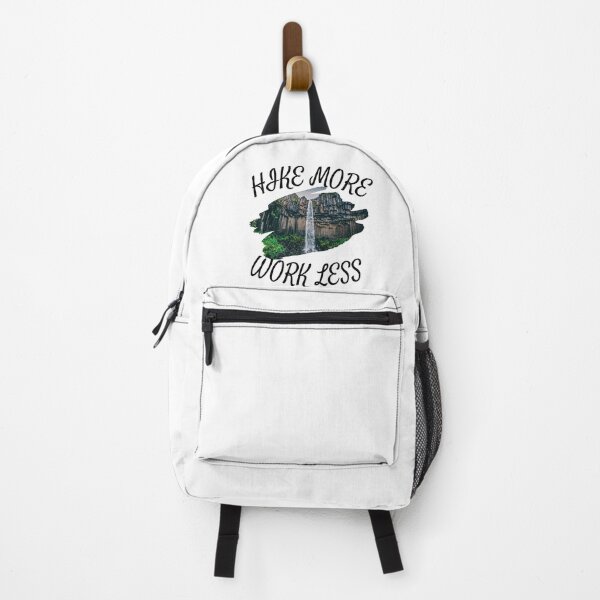 Item preview, Hike More Work Less - Happiness Is A Day Spent Hiking designed and sold by player-502.
