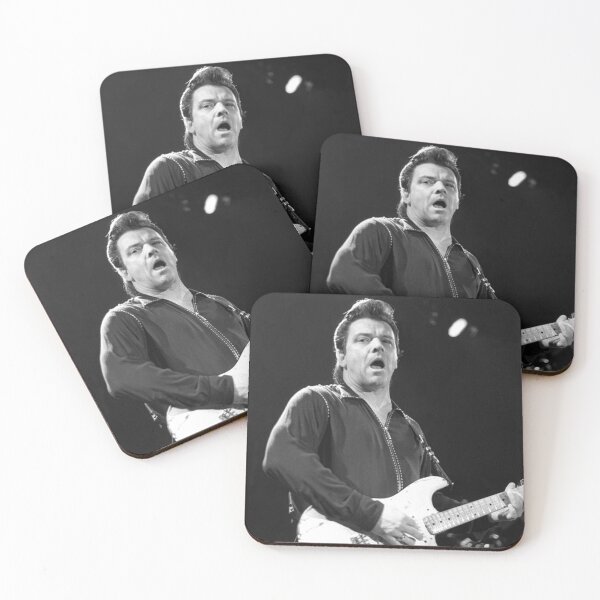Item preview, Jimmie Vaughan BW Photograph designed and sold by ConcertImages.