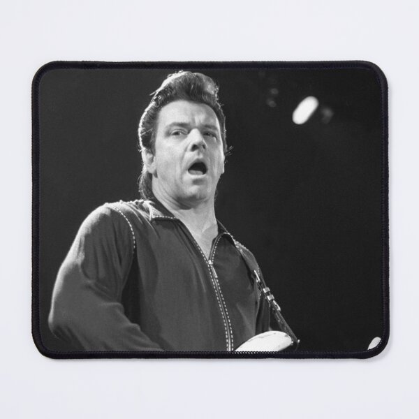 Item preview, Jimmie Vaughan BW Photograph designed and sold by ConcertImages.