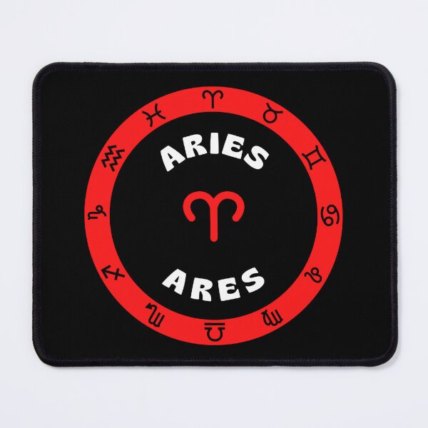 Item preview, Aries Zodiac Symbol Greek Mythology God Ares Horoscope designed and sold by OnyxMoonDesigns.