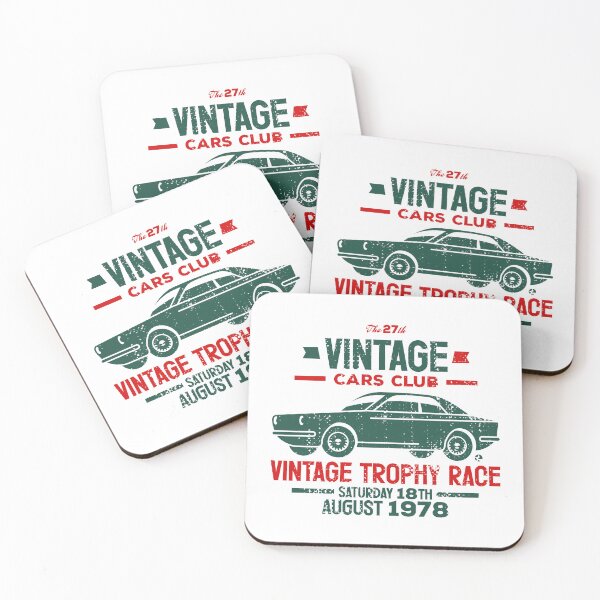 Item preview, Vintage cars club designed and sold by etraveler.