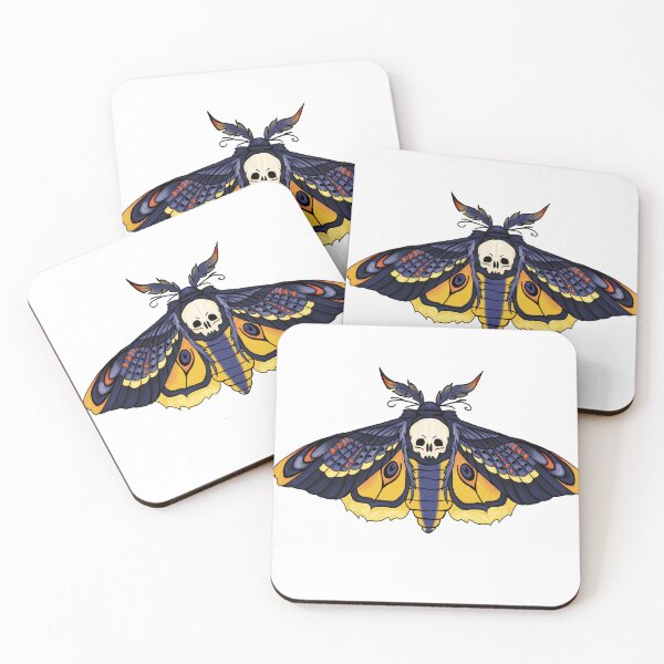 Item preview, Death's head moth designed and sold by zafirastarlight.