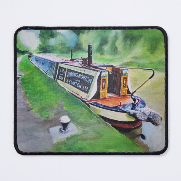 Item preview, British Canal Barge  designed and sold by LornaBowdenART.