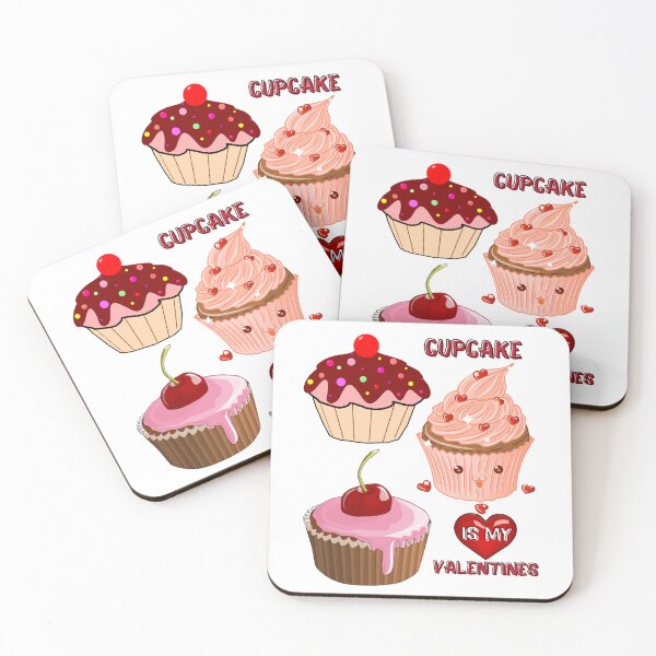 Item preview, Cupcake Is My Valentines- Cute cupcakes  designed and sold by AmeliaStore1.