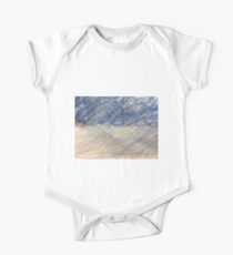 Rain Storm in Oil Pastels One Piece - Short Sleeve