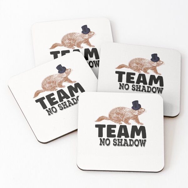 Item preview, Team No Shadow Funny Groundhog Day Groundhog Lover designed and sold by SharpThreadZ.