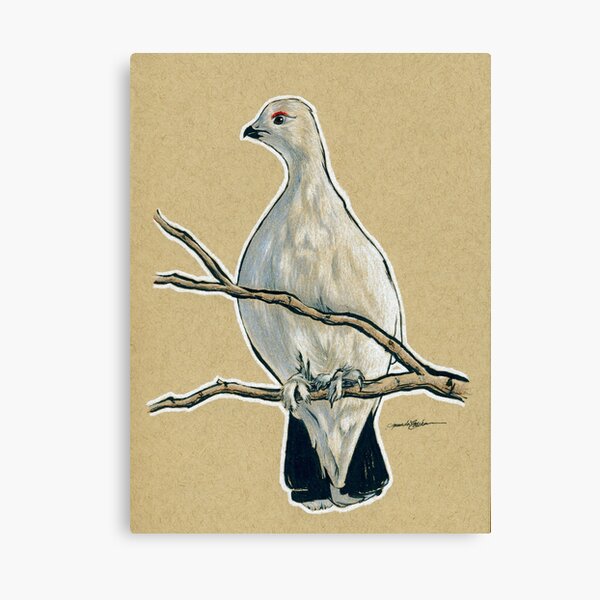 Item preview, State Bird Series:  Alaska - Willow Ptarmigan designed and sold by the artings of me.