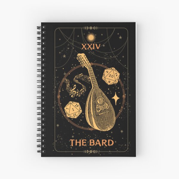 Item preview, DND BARD: Music instrument, D20 dice and tarot card version. designed and sold by DungeonAtelier.