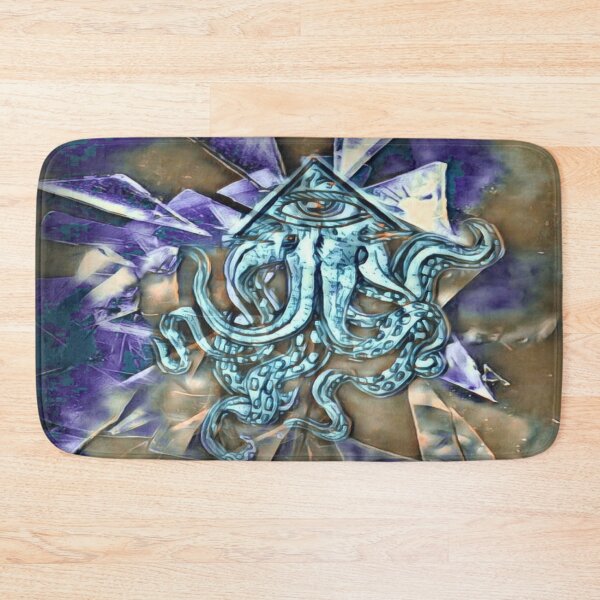 Item preview, Masonic pyramid whit all-seeing eye of Providence and Surreal Octopus designed and sold by Cyberomiz.