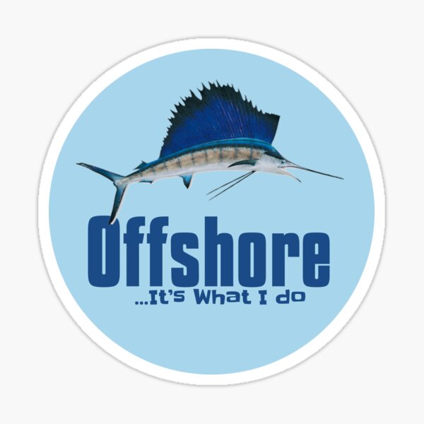 Swordfish Sport Fishing Decal 2 Stickers Bogo – The Sticker And