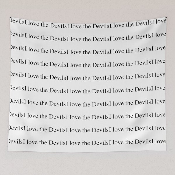 Item preview, I love the Devils  designed and sold by delborg.