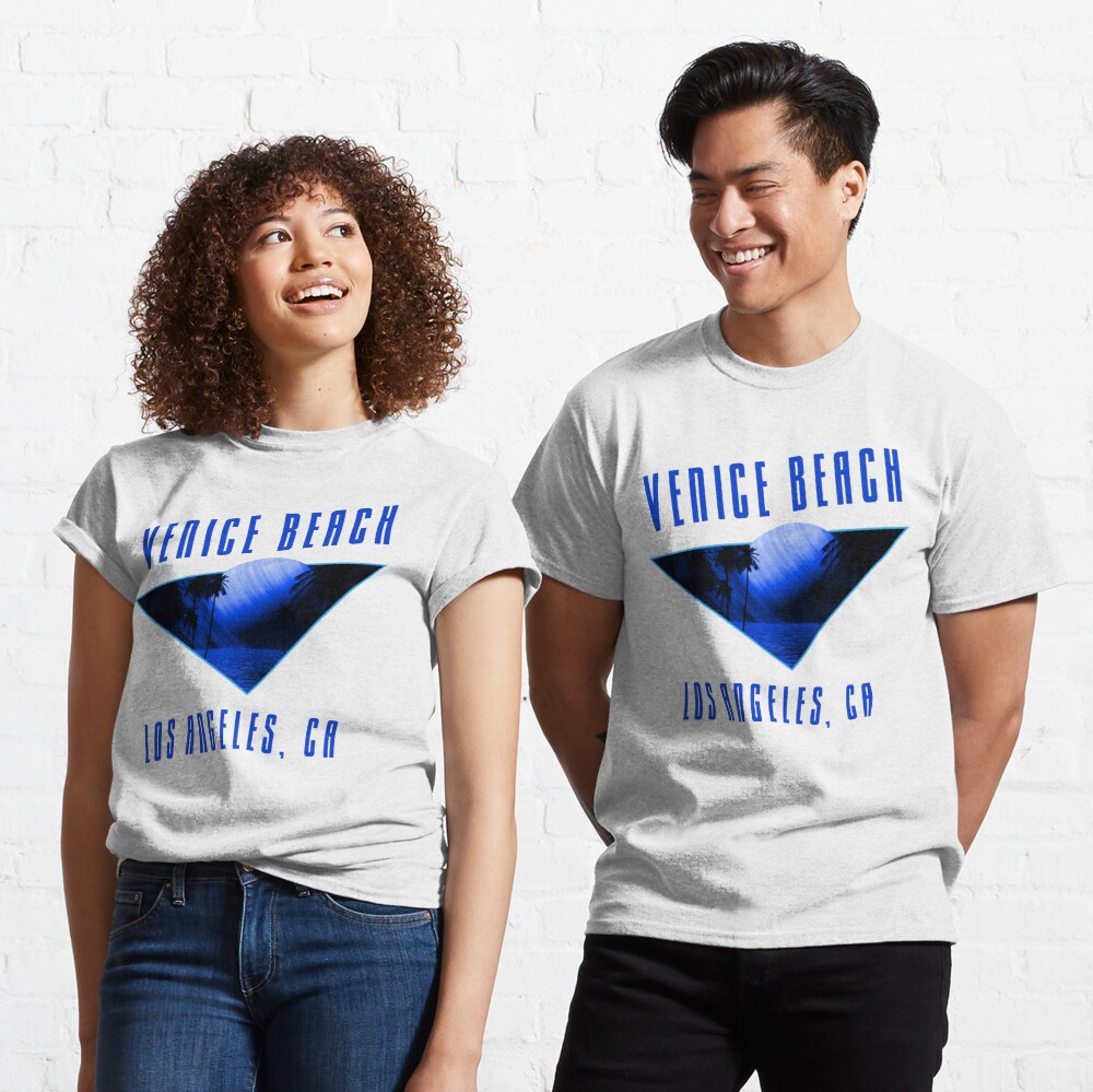 Venice Beach Tee - Electric Blue