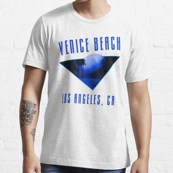 Venice Beach Tee - Electric Blue