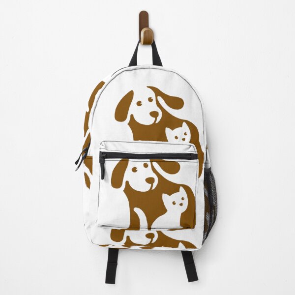 Item preview, Brown dog and white cat designed and sold by RubyCollection.