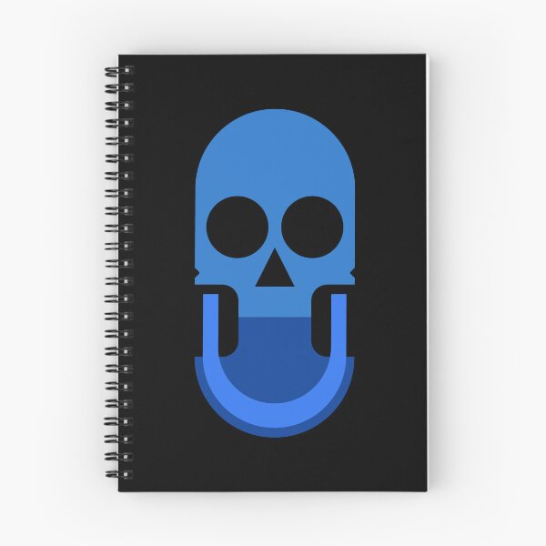 Item preview, blue pill skull designed and sold by Platform11west.