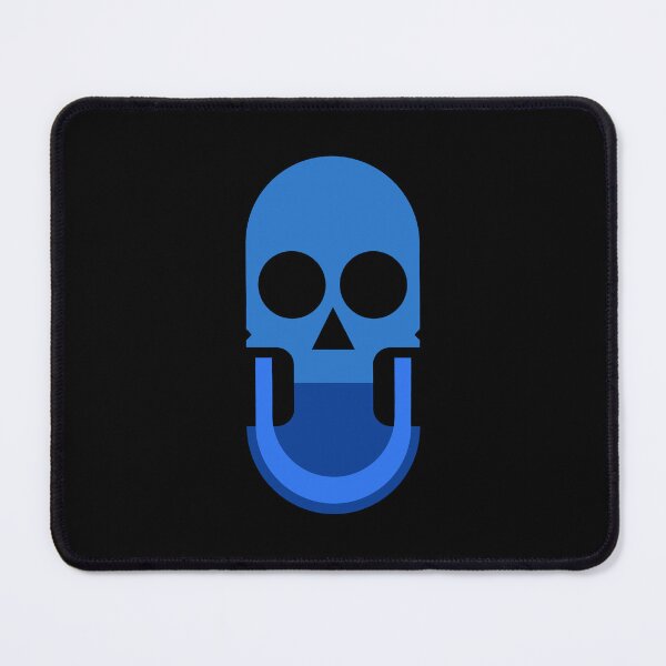 Item preview, blue pill skull designed and sold by Platform11west.