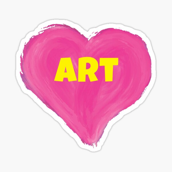 Item preview, I Love Art Heart designed and sold by Artistjon.