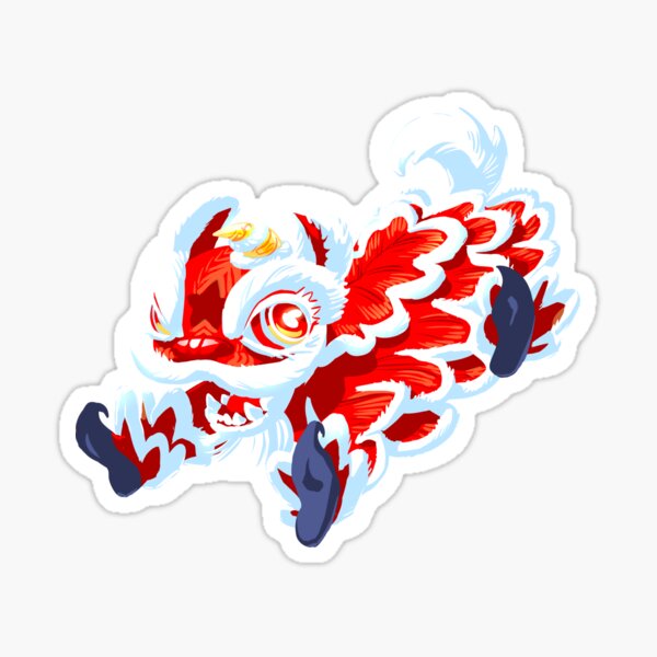 Jump Fu Sticker