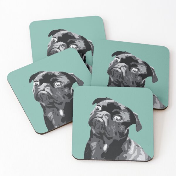 Item preview, Pug Cute Dog Pop Art - WPAP designed and sold by inkandmoth.