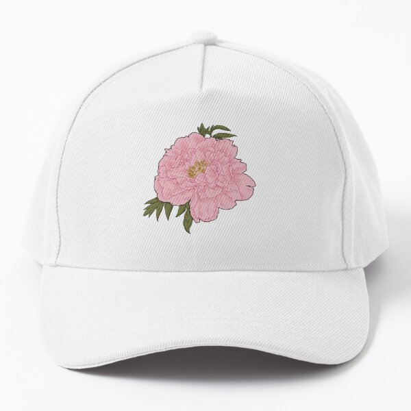 peony baseball cap