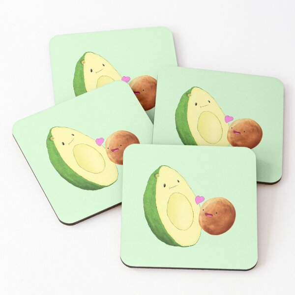 Item preview, avocado heart designed and sold by samuch.