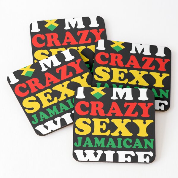 Item preview, I love My Crazy Sexy Jamaican Wife Funny Valentine’s Day designed and sold by RetroStyle247.