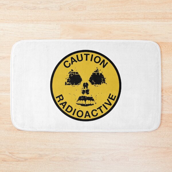 Item preview, Caution Radioactive skull symbol designed and sold by Platform11west.