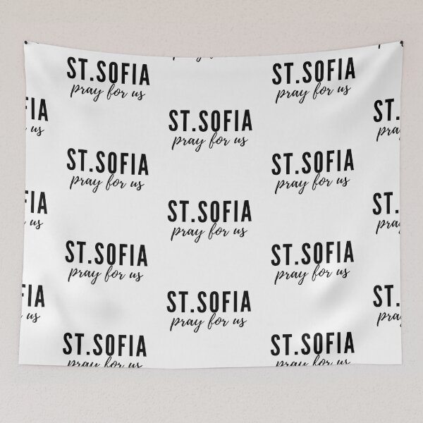 Item preview, St. Sofia pray for us designed and sold by delborg.