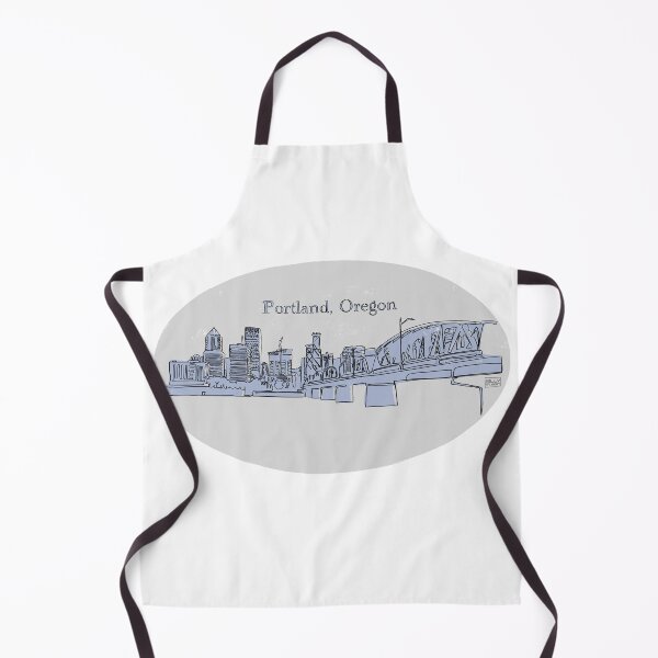 Item preview, Portland, Oregon Single Line Art (Color 1) designed and sold by Billy Talbert Digital Designs.