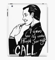 Call Me iPad Case/Skin