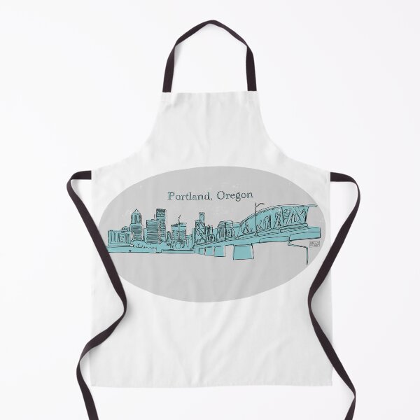 Item preview, Portland, Oregon Single Line Art (Color 3) designed and sold by Billy Talbert Digital Designs.