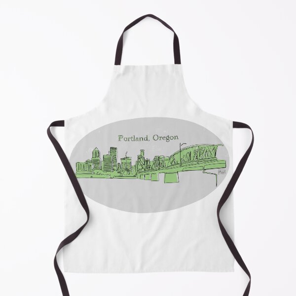 Item preview, Portland, Oregon Single Line Art (Color 4) designed and sold by Billy Talbert Digital Designs.