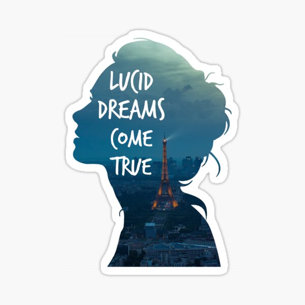 lucid-dreams-come-true-n-2-sticker-by-meistachris-redbubble