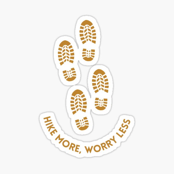 Item preview, hike more worry less hiking dad new hiker nh designed and sold by ShopMaggieRose.