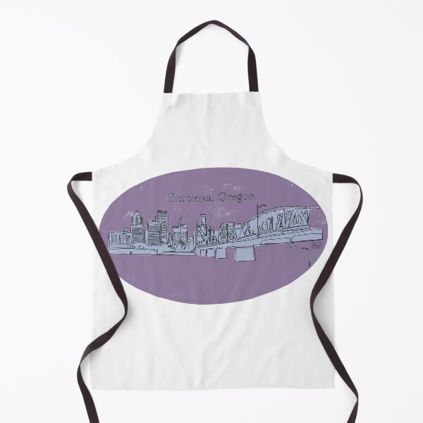 Item preview, Portland, Oregon Single Line Art (Color 7) designed and sold by Billy Talbert Digital Designs.