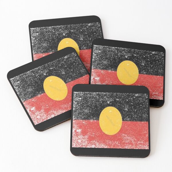 Item preview, Aboriginal Flag Fadded designed and sold by Square Dancing Gifts & Merchandise.