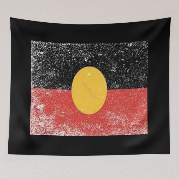 Item preview, Aboriginal Flag Fadded designed and sold by Square Dancing Gifts & Merchandise.