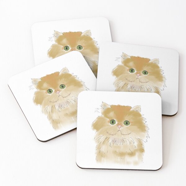 Item preview, gato persa naranja designed and sold by -disartist.