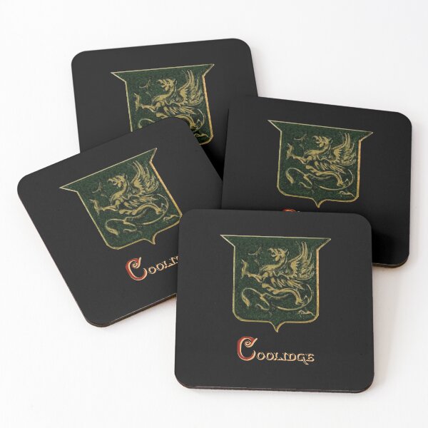 Item preview, Coolidge Family Coat of Arms designed and sold by Heraldica.