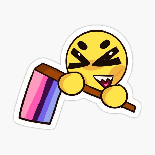 Omnisexual Pride Emoji Sticker By Mudosis Redbubble 