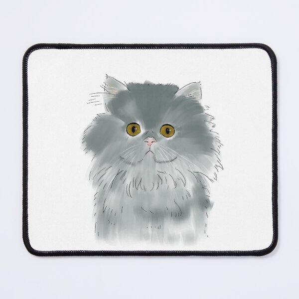 Item preview, Gray Persian cat designed and sold by -disartist.