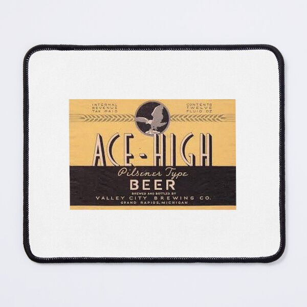 Item preview, Ace-High Beer, distressed designed and sold by uniquenostalgia.