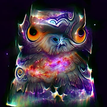 Artwork thumbnail, Galactic Owl by PyroPython
