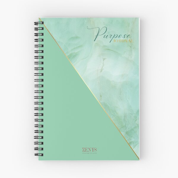 Item preview, Zenys Inspires Purpose Journal designed and sold by Zenys Inspirations.