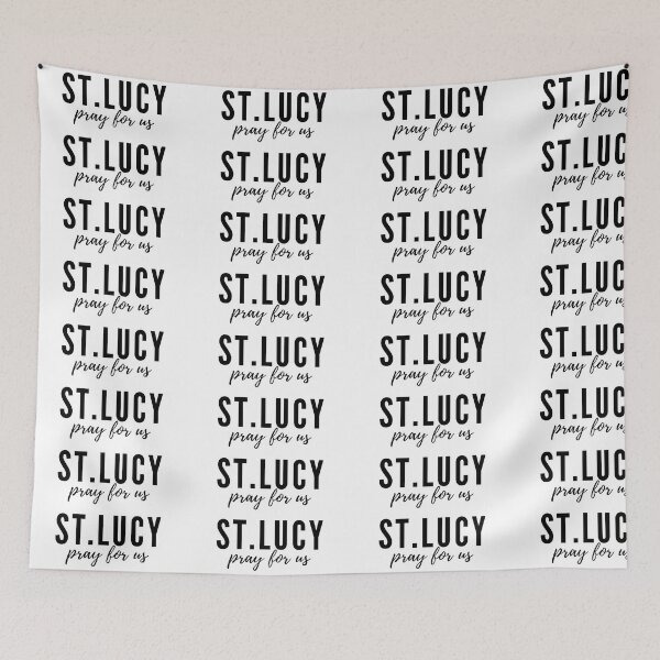 Item preview, St. Lucy pray for us designed and sold by delborg.