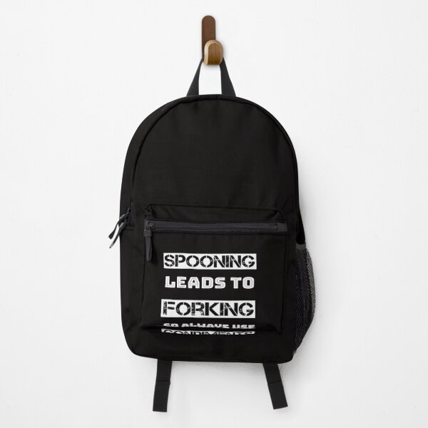 Item preview, Spooning Leads To Forking So Always Use Condiments designed and sold by rachidhaz.