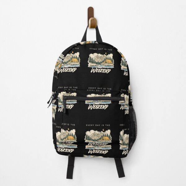 Item preview, Every Day Is The Weekend - Retired Camping in Nature Shirt designed and sold by 5lav.