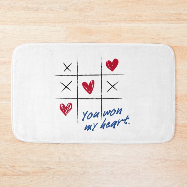 Item preview, Tic Tac Toe Valentine's Day - Show your love with a fun game - You won my heart designed and sold by H Jonas.